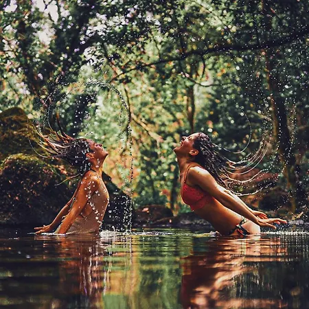 Wylde Roots River House - With Natural River Swimming Pools